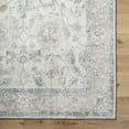 thumbnail image 6 of Hauteloom Uriel Living Room, Bedroom Area Rug - Traditional - High Pile - Light Silver, Ash, Metallic Silver - 6'7" x 9'2", 6 of 6
