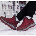 thumbnail image 3 of EXNOVFC Winter Snow Boots for Women: Slip on Waterproof Boots - Insulated Warm Fur Lined Walking Outdoor Ankle Booties, 3 of 10