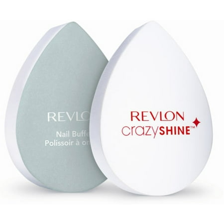 Revlon Crazy Shine Nail Buffer, 1 ea (Pack of 2) (Best Nail Buffer For Shine)
