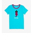 thumbnail image 2 of Little Blue House Women's Short Sleeve Pajama Tee, Yoga Bear, 2 of 4