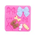 thumbnail image 4 of 1 moldes de silicona para fondant con moño, caramelo, chocolate, fondant, pasta de goma, moldes de silicona para cupcakes, decoración de pastele XianweiShao 8390615134606, 4 of 4