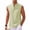 Army Green, variant on Men'S Solid Color Casual Sleeveless Button Half Open Stand Up Collar Vest With Pineapple Plaid Stand Up Collar Vest Top