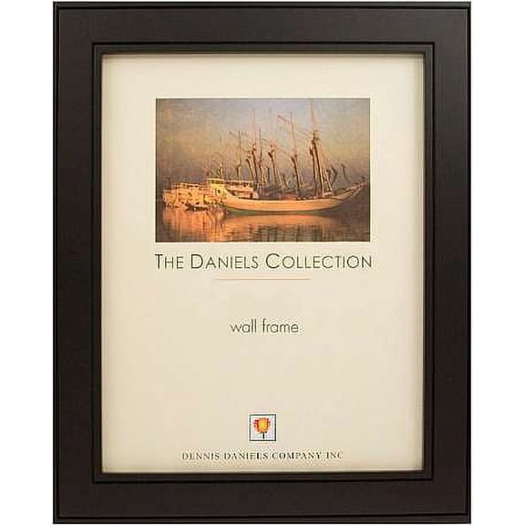 Contemporary Square Corner Ebony-Black 10x15 frame by Dennis Daniels - 10x15