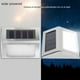 thumbnail image 3 of Lámpara solar, acero inoxidable Lámpara solar de acero inoxidable 3LED Lámpara de pared solar Rendimiento probado Jadeshay A, 3 of 8