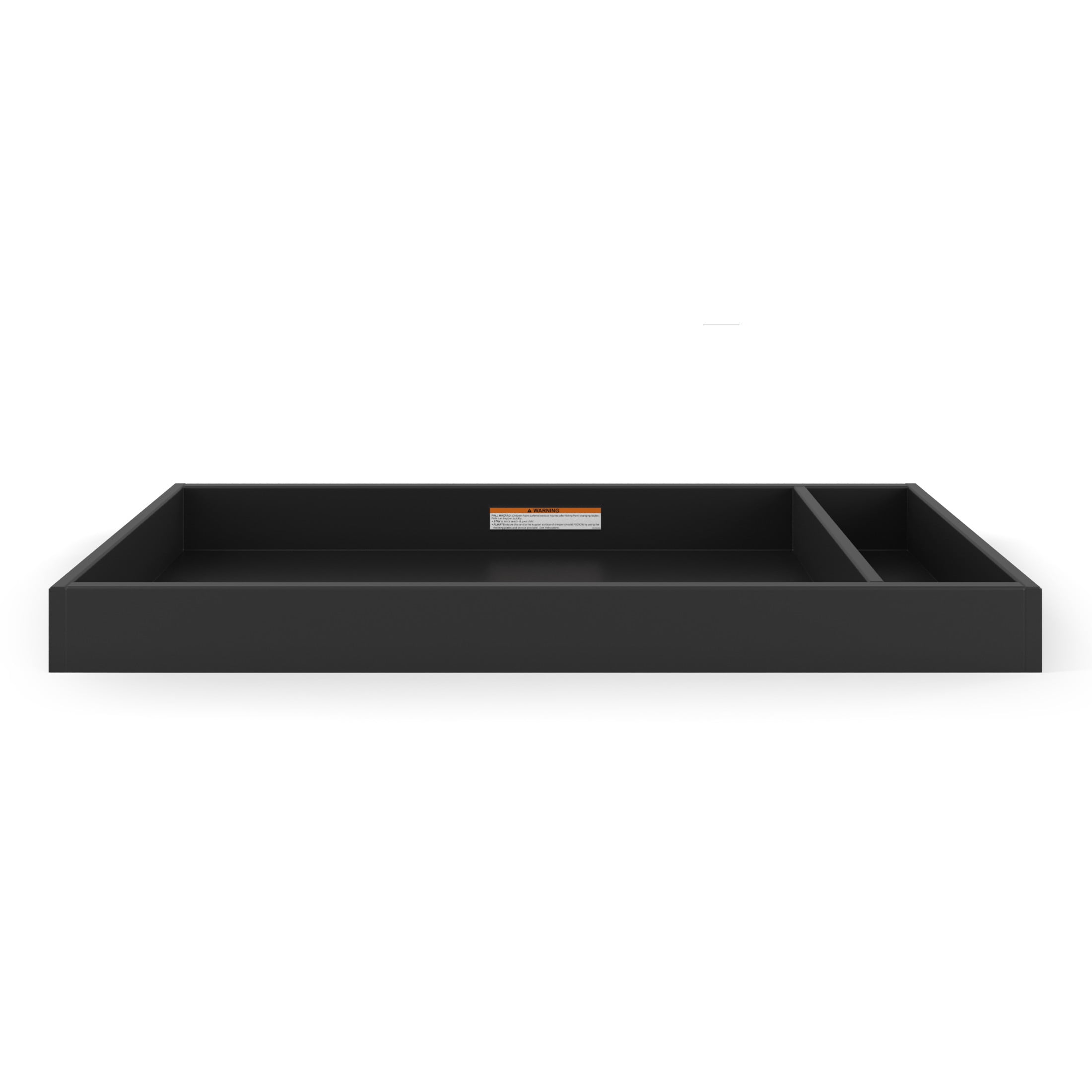 Child Craft Legacy Changing Table Topper, Converts Dresser to Changing Surface, Secure Fit, Caviar Black