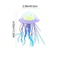 thumbnail image 3 of Clear Jellyfish Decor, Floating Artificial Jellyfish Ornament for Fish Tank Aquarium, Swims with Water Flow, Blue, 4.53 x 2.56 Inch, 3 of 7