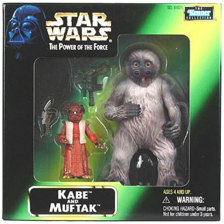 væske insulator Beskrivelse Star Wars Power of the Force - Mail In Kabe & Muftak Action Figures -  Walmart.com