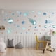 thumbnail image 4 of Wosthever Adhesivo decorativo para ventana de pared de medusas de PVC para oficina, pegatina de criaturas marinas para dormitorio, papel tapiz Decoración del hogar, 4 of 6