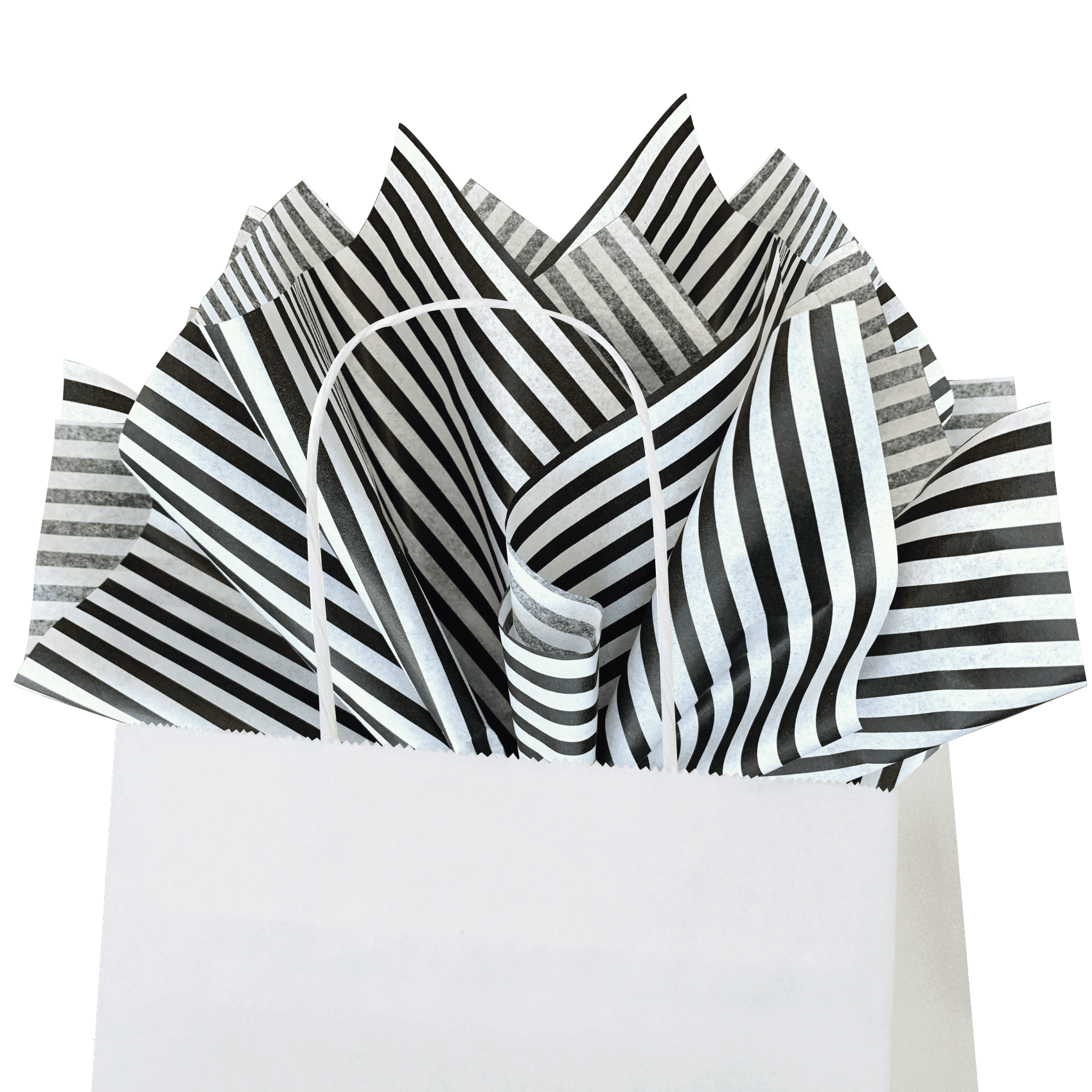Flexicore Packaging Black Chevron Print Gift Wrap Tissue Paper Size Count 100 Sheets 15 Inch X 20 Inch Color Black Chevron