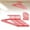 Red, variant on Home Plastic Hangers 10 Pack - Clothes Hanger With Hooks,Coat Hanger