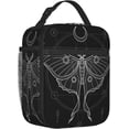 thumbnail image 2 of Black Bats Insulated Lunch Bag, Lunch Box for Office Travel, Lunch Bag for Men and Women, 2 of 6