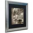 thumbnail image 2 of Trademark Fine Art "Oveido Cathedral Bancs II" Canvas Art by Alan Blaustein, Black Matte, Silver Frame, 2 of 4