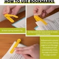 thumbnail image 3 of Marcadores de Libros para Mujeres Que Leen, 6 Piezas de Accesorios de Libros Coloridos, Clip para Marcapáginas, Marcapáginas para Mujeres, Regalos, 3 of 6