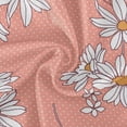 thumbnail image 2 of GZHJMY Little Daisy 60 Inch Round Tablecloth with Zipper Umbrella Hole Washable Spillproof Table Cloth Decorative for Picnic,Camping,Indoor and Outdoor, 2 of 7