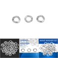 thumbnail image 4 of M6 50Pcs Stainless Steel Waves Washer Spring Lock Tools for Vibration Load Tightening Electrical Connections, 4 of 7