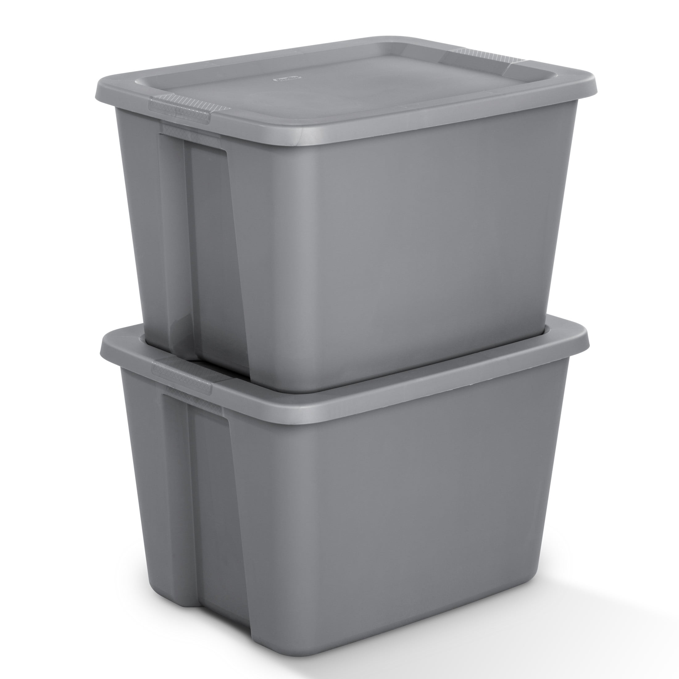 Walmart 18 gallon storage totes discount