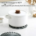 Set of 3 Silicone MatHot Pot Holder Hot Pads for Table & Countertop