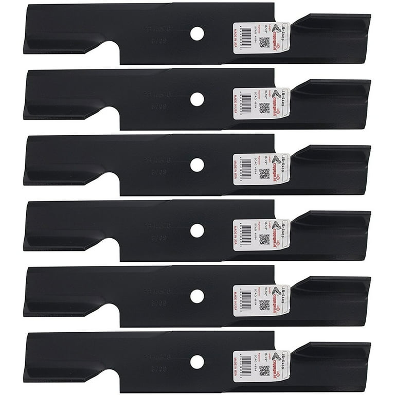 RAParts Pack of Six Lawn Mower Blades 32 48 Cut for Oregon and Scagg 481706 482461 Walmart