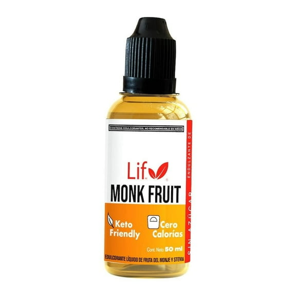 Monk Fruit Líquido Stevia Lif 50 ml