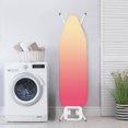 thumbnail image 3 of HELLHERO Peach Gradient Pattern Iron Dust Cover with Hook and Loop Ironing Board Cover Polyester Fiber Fabric, 3 of 5