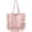 Pink, variant on Elegant Vintage Hobo Shoulder Bags Women Casual Tote Bags French Style Ruffle Shoulder Bag Large Capacity Handbag