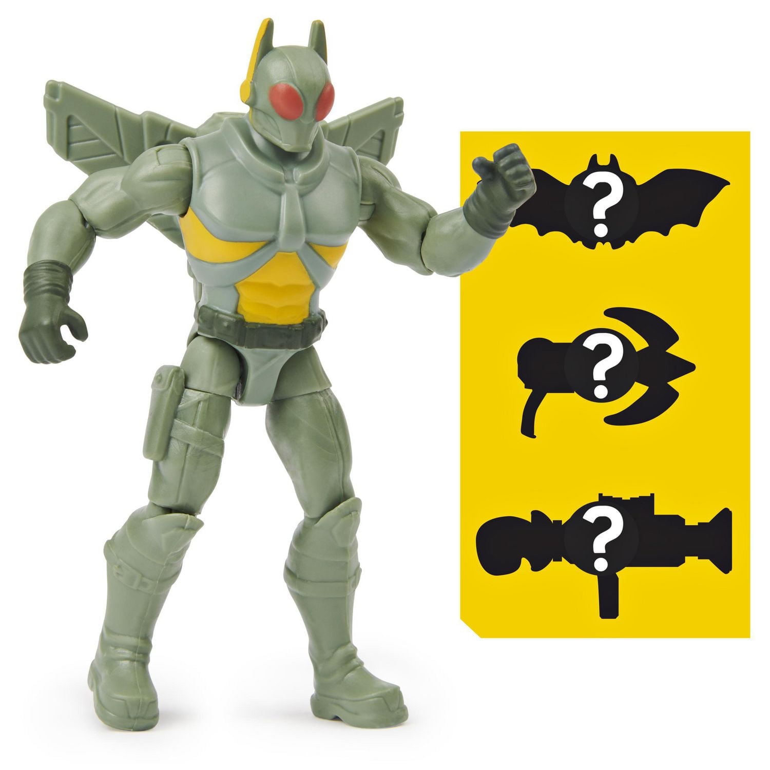 Batman 4-inch Firefly Action Figure with 3 Mystery Accessories, Mission 1
