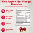 thumbnail image 4 of NUELATION Apple Cider Vinegar Gummies for Kids - 60 Servings | Gluten-Free, Vegan, Gelatin-Free, 4 of 8