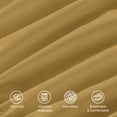 thumbnail image 4 of Elegant Comfort Deep Pocket California King Sheet Set, Deep Pocket Cooling Microfiber Sheets, Light Brown, 4 of 4