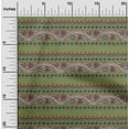thumbnail image 1 of oneOone Cotton Poplin Fabric Leaves & Floral Block Print Fabric BTY 56 Inch Wide, 1 of 4