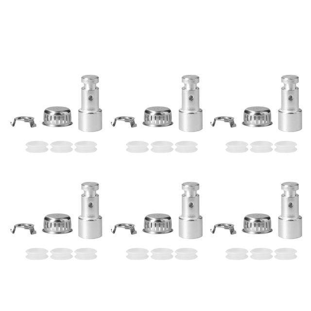 FAGINEY Pressure Cooker Anti Blocking Bracket,10Set Pressure Cooker Accessories Cover Anti Blocking Cover Bracket Float Valve Gasket Replacement,Kitchen Supplies