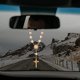 thumbnail image 5 of Rosario de coche para espejo retrovisor, 1 pieza espejo de coche colgante cruz auto rosario espejo retrovisor colgante accesorios para colgar coche decoraciones interiores para mujeres, 5 of 5