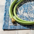 thumbnail image 4 of SAFAVIEH Courtyard Joey Medallion Indoor/Outdoor Area Rug, Navy/Light Grey, 9' x 12', 4 of 10