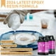thumbnail image 5 of Kit de resina epoxídica Puduo Crystal Clear, 1000 ml, proporción 1:1 con herramientas, 5 of 7