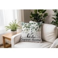 thumbnail image 2 of Eucalyptus Home Sweet Home Throw Pillow Covers 18 x 18 Inch Set of 2, Spring Summer Eucalyptus Decorative Farmhouse Holiday Cushion Case for Home Sofa Couch, 2 of 6