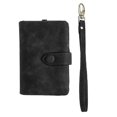 thumbnail image 4 of Cartera para Mujer Cartera Delgada Bolsa de Dinero Monedero Cartera Cartera Estuche para Tarjetas - Negro Yinane Titular de la tarjeta de crédito monedero para mujer, 4 of 8