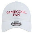 thumbnail image 2 of Men's New Era White South Carolina Gamecocks Fan 9TWENTY Adjustable Hat, 2 of 5