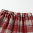 thumbnail image 5 of 2-16 Years Girl High Waisted Plaid Skirt A-Line Mini Skirt Fall Winter Wool Bodycon Pencil Skirts, 5 of 6