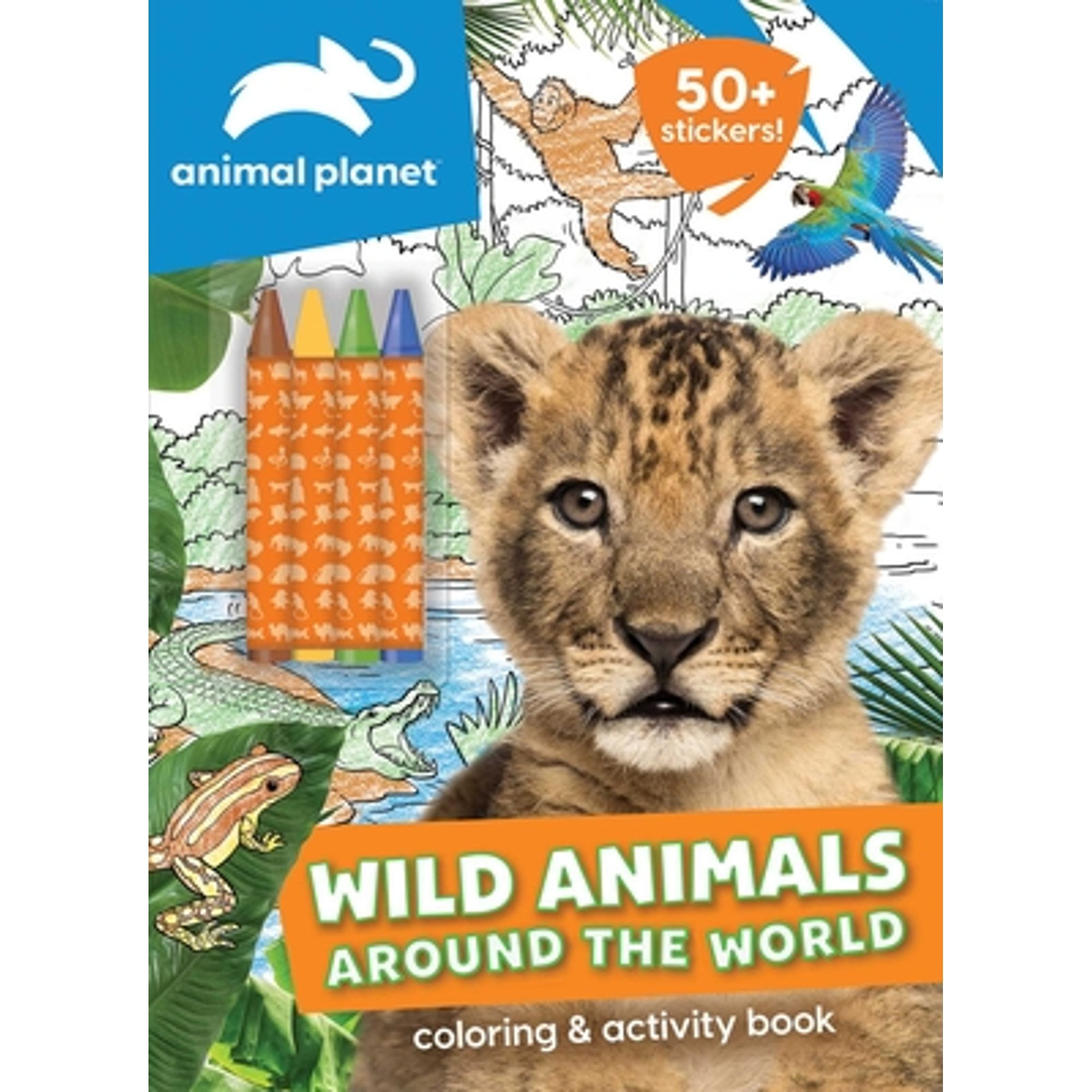 Animal Planet: Wild Animals Around the World Coloring and Activity Book (Pre-Owned Paperback 9781645172765) by Editors of Silver Dolphin Books - Animal Planet: Wild Animals Around the World Coloring and Activity Book (Pre-Owned Paperback 9781645172765) by Editors of Silver Dolphin Books -