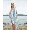 thumbnail image 2 of Blue Teal Coastal Beach Towels Oversized Super Absorbent, Summer Beach Nautical Coral Starfish Lightweight Bath Towel Quick Dry Sets For Bathroom/Pool/Rv Camping/Beach Play/Gym Room/Picnic 31"x62", 2 of 8