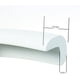 thumbnail image 2 of Protectores de bordes de mesa en forma de L, rollo de espuma de 5 metros, supersuaves, antigolpes, para seguridad de bebés y niños, color blanco roto, TKD7000, 2 of 5