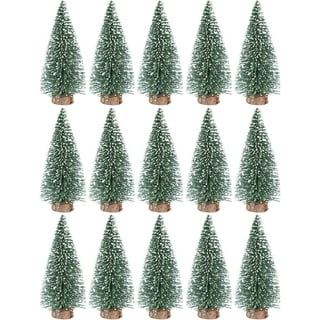 Tarmeek Desktop Mini Christmas Tree Xmas Decorations Cedar Tree With  Colorful Foam Tabletop Christmas Tree Small Pine Tree Decor Christmas Tree  Toppers 