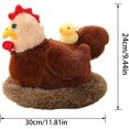 thumbnail image 4 of Puede llorar, emitir luz, gallinero, incubar muñecos de pollo, gallinas viejas, juguetes de peluche, pollitos, pollitos de juguete, pollitos bebés, 4 of 9