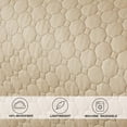thumbnail image 4 of Kebury 3 Pieces Daybed Cover Set Cozy Sofa Daybed Bedding Double Sided Quilting Bedspread Day Bed Couch Cover With 2 Standard Shams,39"x75", Beige, 4 of 7