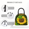 thumbnail image 4 of Fotbe Sunflower Bolsa de Almuerzo con Estampado, Lonchera Aislada, Contenedor de Comida Reutilizable Tipo Cooler a Prueba de Fugas, 4 of 6