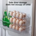 thumbnail image 4 of XYAIYT Foldable Egg Storage Container with 24 Capacity for Kitchen Refrigerator or Pantry Long Lasting Transparent Organizer Easy Access Suit for Camping or Picnic_MULTI LAYER Shelf, 4 of 8