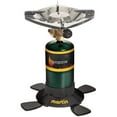 thumbnail image 1 of MARTIN Réchaud de Camping au Propane - Réchaud à une Bouteille à Brûleur Réglable; Brûleur à Gaz Compact et Portable de 10 000 BTU; Idéal pour le Camping, la Pêche, la Randonnée Sac au Dos, la Randonnée, la Chasse, la Survie et les Urgences, 1 of 7