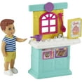 thumbnail image 3 of Barbie Skipper Babysitters Inc. Accessories Set With Small Toddler Doll & Kitchen Playset, Plus Dessert Mix Box, Bowl & Spoon, Gift For 3 To 7 Year Olds, 3 of 6