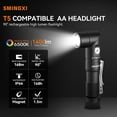 thumbnail image 2 of Linterna SMINGXI T5 1400 lúmenes USB-C recargable, 2 of 9