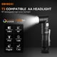 thumbnail image 2 of Linterna SMINGXI T5 1400 lúmenes USB-C recargable, 2 of 9
