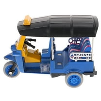 Zehuanyu  Kids Tricycle Toy Children Simulated Model Pull Back Toddler Blue